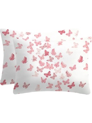 Lief Home %100 Pamuklu Fermuarlı Yastık Kılıfı | 50X70 ( 2 Adet )