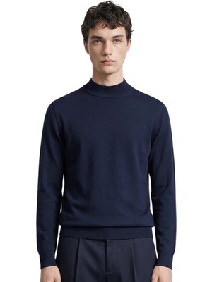 Anthony Jackson Premium Erkek Yarım Balıkçı Yaka Triko Kazak Gregorio