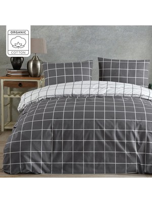 Lief Home %100 Pamuklu Tek Kişilik Nevresim Takımı 160X220 | 2 Yastık Kılıflı | Lastikli Çarşaflı 120X200+30