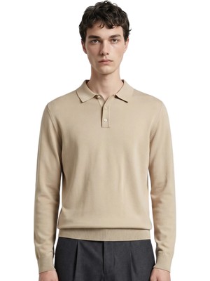 Anthony Jackson Premium Erkek Polo Yaka Triko Kazak Massimiliano