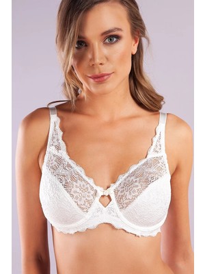 Golshan Germa Wire Lace Bra,ekru Konforlu ve Şık Sütyen