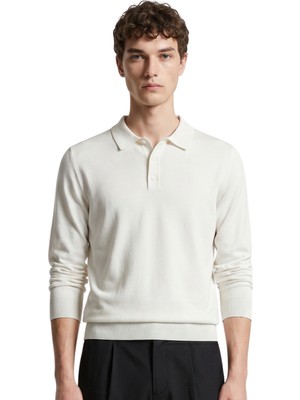 Anthony Jackson Premium Erkek Polo Yaka Triko Kazak Massimiliano
