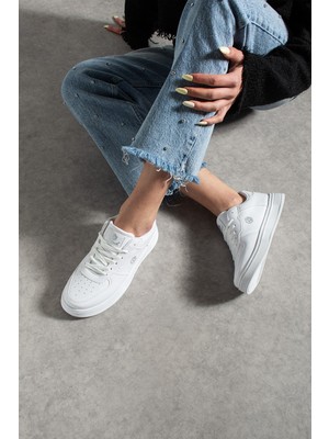 İmershoes Unisex Spor Ayakkabı Rahat Yumuşak Taban Kaymaz Günlük Bağcıklı Sneaker 408-308