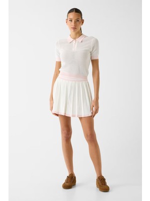 Guess Gabry Pleated Skırt Swtr