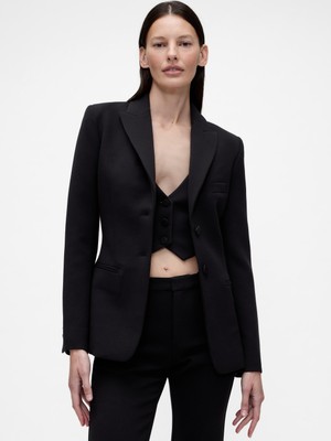 Gap Kadın Siyah Gapstudio Tailored Blazer