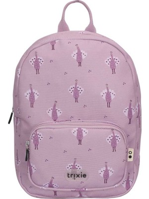Trixie Backpack Print Mrs. Peacock - Okul Çantası