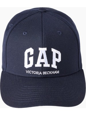 Gap Kadın Lacivert Gap × Victoria Beckham Logo Beyzbol Şapka