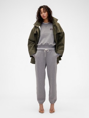 Gap Kadın Gri Gap × Victoria Beckham Heavyweight Fransız Havlu Kumaş Jogger Eşofman Altı