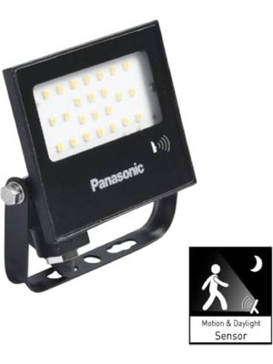 Panasonic 20W Sensörlü LED Projektör, 1660 Lümen, 6500K Beyaz Işık (Enerji Sınıfı F)