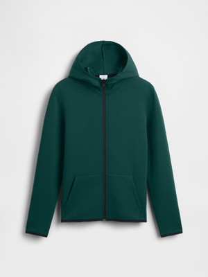 Gap Erkek Çocuk Koyu Yeşil Gapfit Tech Fermuarlı Sweatshirt