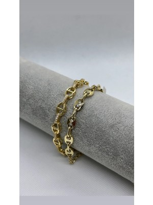 Bade Jewelry Xuping Gold 2’li Taşlı Bileklik Kombini
