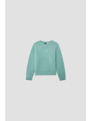 Tyess Kız Çocuk Mavi Sweatshirt