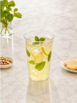 Kokteyl Bardağı Kristal Mika Bardak Şeffaf 400 ml 15'li