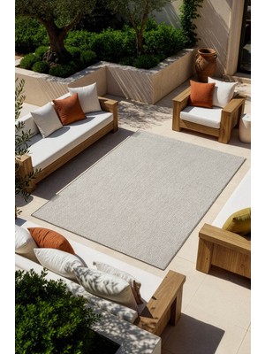 Cotto Home Saten Sisal SS003A Krem Modern Sisal Halı Yumuşak Dokulu Kaymaz Taban Yıkanabilir Dayanıklı Kilim