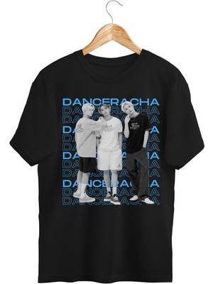 BarsDepo Danceracha Baskılı Tişört, Premıum Kalite Unisex Çocuk / Yetişkin