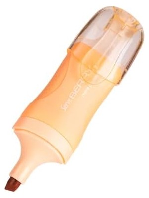 Canarino Mını Fosforlu Kalem Pastel Turuncu 4lu Set