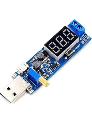 Canarino Dc-Dc USB Boost Güç Regülatör Modülü 3.3V 5V - 9V 12V 24V Masaüstü Güç Modülü
