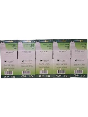 Canarino 10 Adet 5W 4000K GU10 Duy 38° Gün Işığı LED Spot Ampul Uzlıght