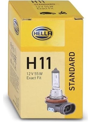 Canarino Ampul H11 Halojen PGJ19-2 12V Tek Telli Far ve Sis Mercedes Bmw Citroen Honda Opel Vw 8gh 008 358-121 - 8gh 008 358-121