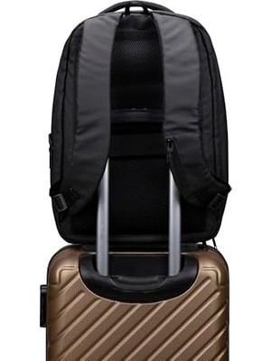 Canarino Classone GA-0017 Gauntlet V1 Sert Kabuk Serisi 15.6 Inch Wtx Pro Su Geçirmez Kumaş Laptop Çantası -Yeşil