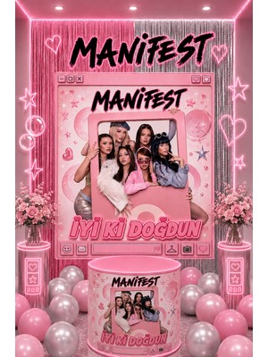 snowparty Manifest Dekor Perdeli Poster Doğum Günü Parti Malzemeleri Süsleri Seti P-G