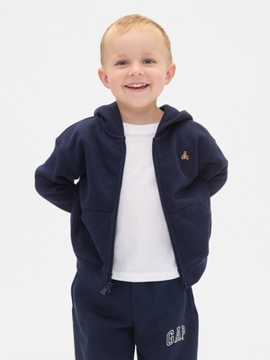 Gap Erkek Bebek Lacivert Vintagesoft Fermuarlı Sweatshirt