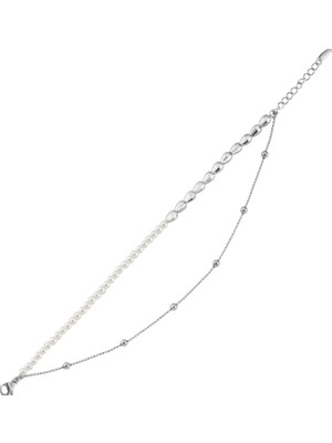 Merano Design Dorika Rhodium Bileklik