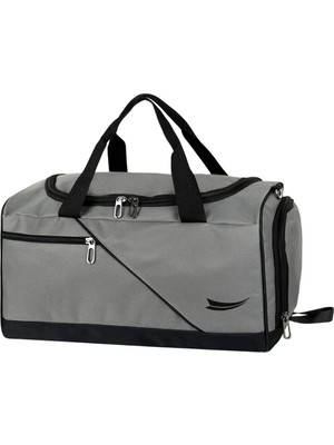 Kadin Omuz Cantasi Bolmeli Galb Leather Gri