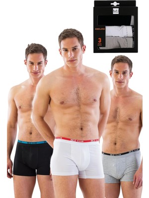L'ombre Mı Emay 6900 3lü Erkek Boxer