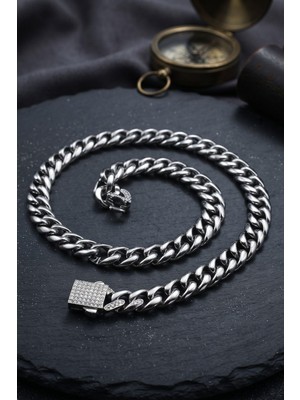 Prestige Paslanmaz Çelik Gurmet Model Kolye Zincir 10MM 902942