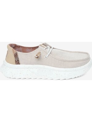 Hey Dude Heydude Kadın Bej Sneaker Ayakkabı 5Y2UA59187