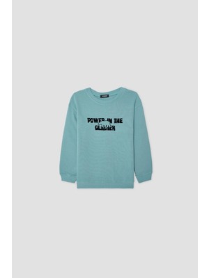 NBT Jeans Erkek Çocuk Mavi Sweatshirt