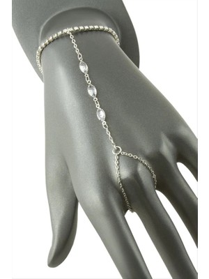 Balevien Badem Taşlı Şahmeran - Silver
