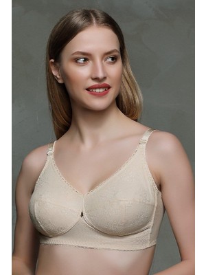 Coton House 2168 Toparlayıcı 2 Beden Küçülten Balensiz Sütyen Ten