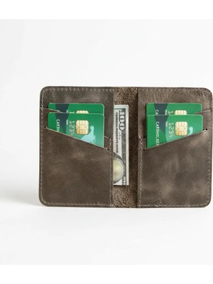 BloominBag Heritage Core Stone Gray Deri Erkek Cüzdanı