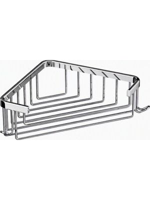 DUXXA Bodrum Şampuanlık 18X18 - 1 Kat - Krom