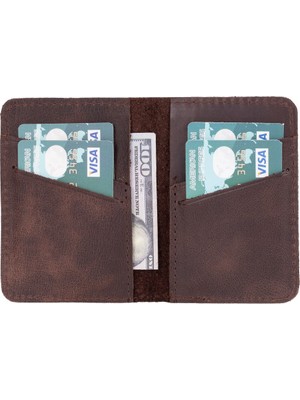 BloominBag Heritage Core Espresso Brown Deri Erkek Cüzdanı