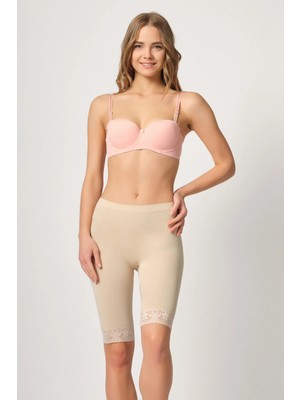 L'ombre Ten Mı Emay 3004 Soft Uzun Paça Dantel Boxer