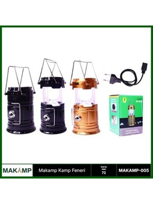 Beruflic Güneş Enerjili Aslıkı Kamp Feneri