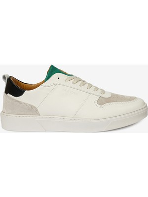 Greyder Erkek Beyaz Hakiki Deri Sneaker Ayakkabı 4Y1SA17422