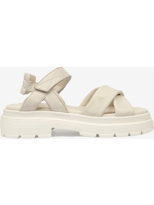 Greyder Kadın Bej Hakiki Deri Sandalet 4Y2TS59040