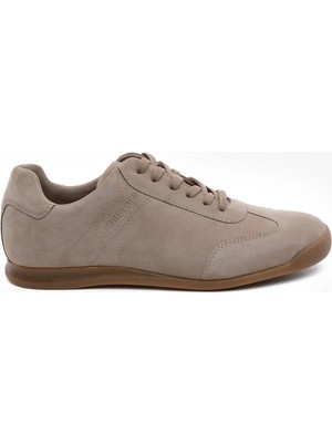 Greyder Erkek Vizon Hakiki Deri Nubuk Casual Ayakkabı 6Y1CA13222N