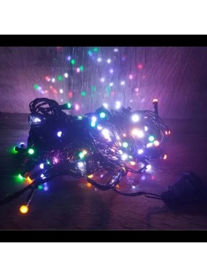 Beruflic 10M 100 LED Damla Uçlu Gün Işığı Siyah Kablo