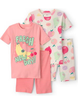 Carter's Kız Çocuk Pijama Set 6 Yaş-8 Yaş Çok Renkli