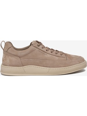 Greyder Erkek Vizon Hakiki Deri Sneaker Ayakkabı 6Y1UA19151