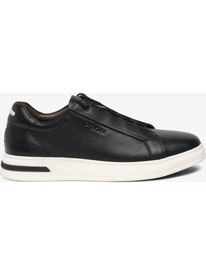Greyder Erkek Siyah Hakiki Deri Sneaker Ayakkabı 6Y1SA64760