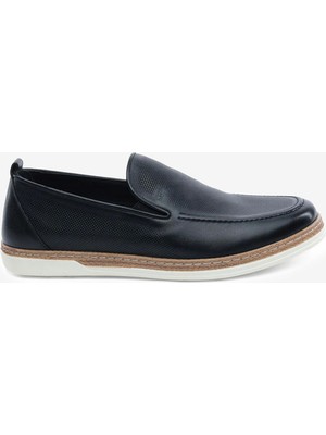 Greyder Erkek Siyah Hakiki Deri Casual Ayakkabı 6Y1UA62624