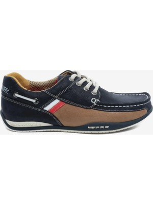 Greyder Erkek Lacivert Hakiki Deri Marine Ayakkabı 6Y1CA00106