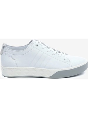 Greyder Erkek Beyaz Hakiki Deri Sneaker Ayakkabı 6Y1SA13292