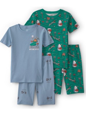Carter's Erkek Çocuk Pijama Set 6 Yaş-8 Yaş Çok Renkli